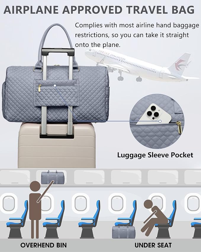 Weekender Travel Duffle Bag for Women - Image 5