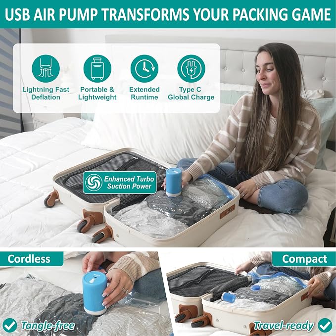 Cozy Essential 30 Pack Vacuum Storage Bags - Image 3