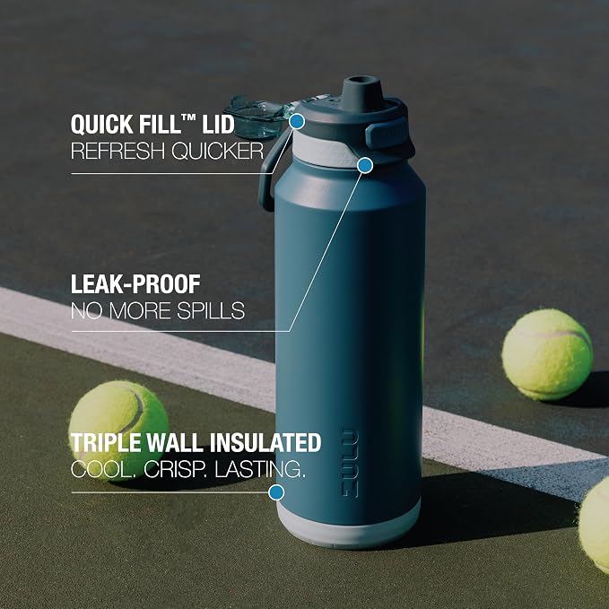 ZULU Powerfill Pro 32oz Stainless Steel Water Bottle - Image 2