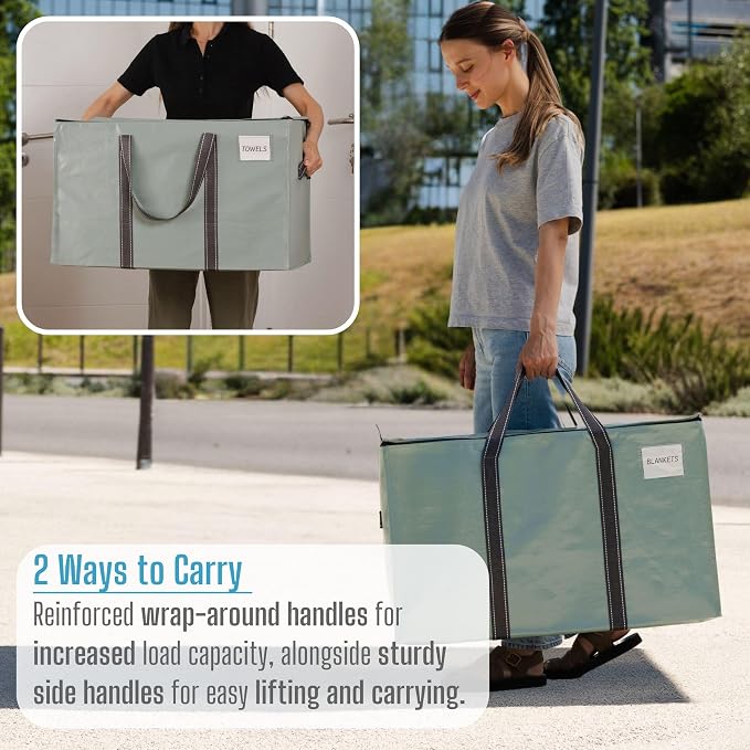 VENO 2 Pack Moving Bags, Heavy Duty, Moving Boxes Alternative, Packing Storage - Image 7