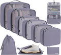 BAGAIL 6 Set/8 Set/10 Set Packing Cubes Various Sizes Packing Organizer by BAGAIL