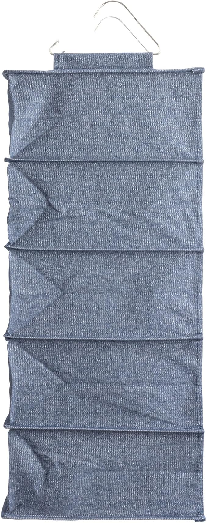 Household Essentials Hanging Cotton Blend and Plastic Closet Shoe Organizer - Image 8