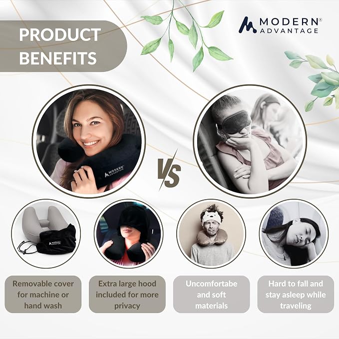 Modern Advantage Inflatable Travel Pillow - Image 4