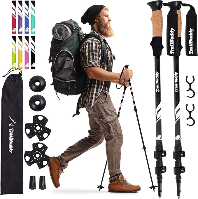 TrailBuddy Trekking Poles by TrailBuddy