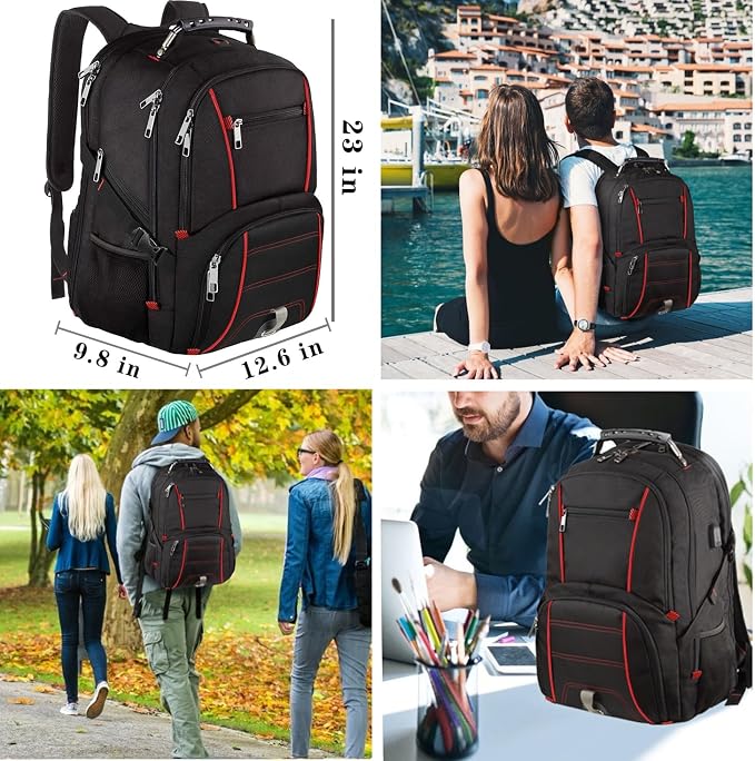 LTINVECK Travel Laptop Backpack, Extra Large Backpack - Image 7