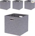 Collapsible Organization Basket Fabric Foldable Box by Fboxac