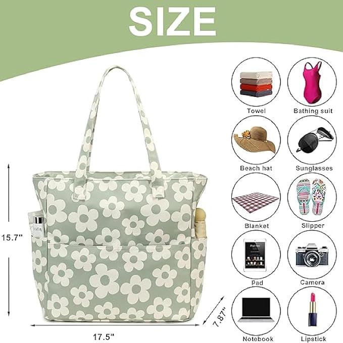 Waterproof Beach Tote Pool Bags - Image 6