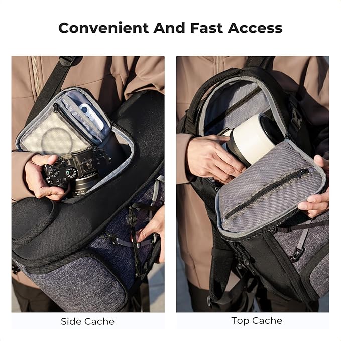 K&F Concept Camera Backpack, Camera Bags - Image 6