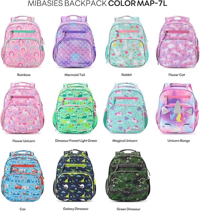 mibasies Toddler Backpack for Boys 2-4: Cute Kids Backpacks Boys - Image 6