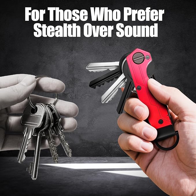 Key Organizer for Men Compact Key Holder Minimalist Key Case Metal Key Chain - Image 4