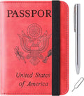 Passport Holder Cover Wallet Travel Essentials Leather Rfid Blocking Case by LOHASLIFE