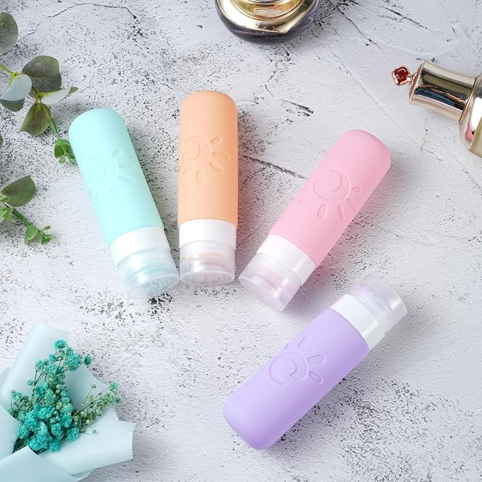 Travel Bottles for Toiletries, TSA Approved Travel Containers 3oz Leak Proof - Image 4