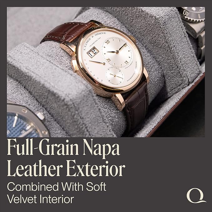 Napa Leather Watch Rolls for Men - Image 2