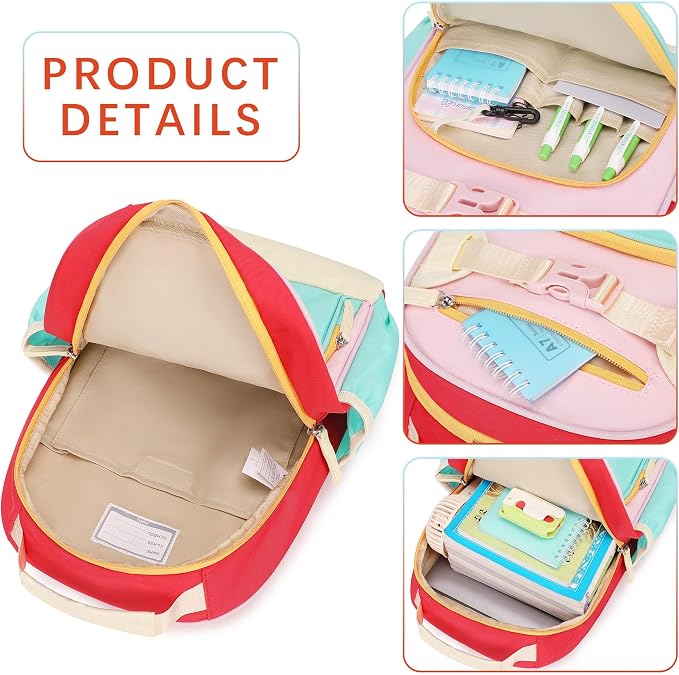 Lightweight Cute Kids Backpack for School Kindergarten Elementary Backpacks for - Image 5