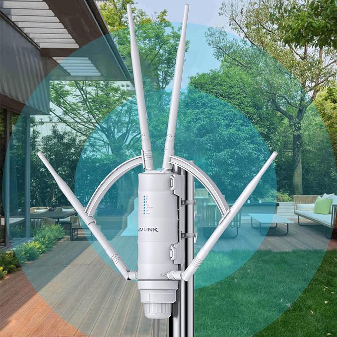 WAVLINK AC1200 Outdoor Long Range Weatherproof WiFi Extender/Wireless Access - Image 9