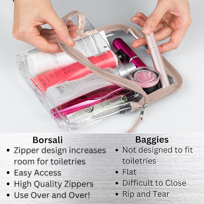 BORSALI TSA-Approved Quart-Sized Bag - Image 4