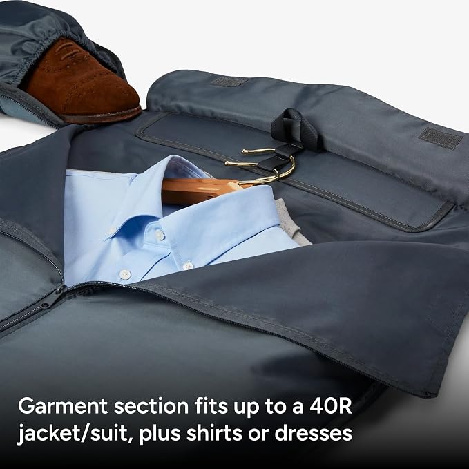 Halfday Convertible 2-in-1 Garment Duffel Weekender Bag 40L | Wrinkle-Free - Image 2