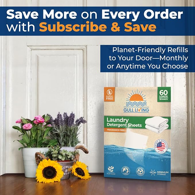 Gull Living Home Travel Laundry Detergent Sheets - Image 4