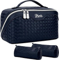 BOYATU Travel Makeup Bags for Women: Large Make up Bag Set of 3 by BOYATU