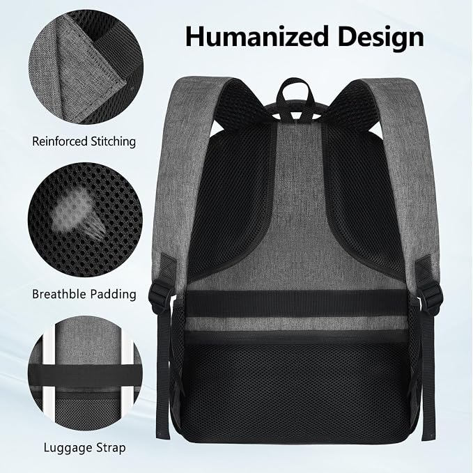 Travel Laptop Backpack, Business Carry on Backpack Flight Approved Backpack - Image 6