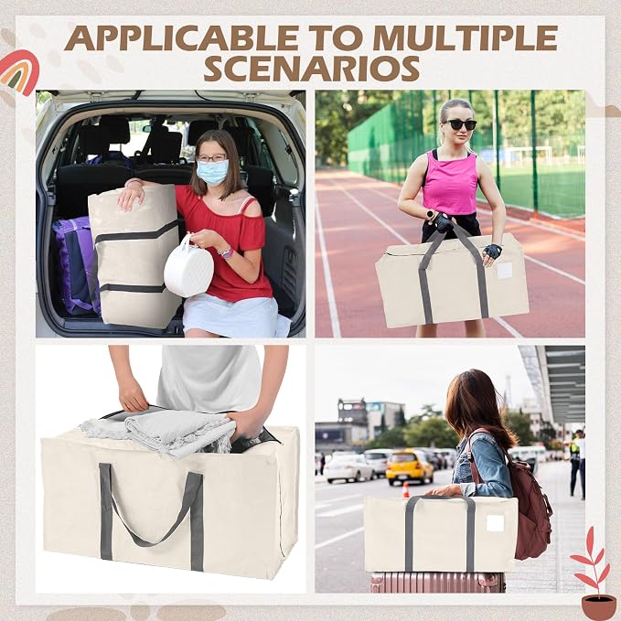 8 Pack Extra Large Moving Bags Heavy Duty Packing Bags - Image 4