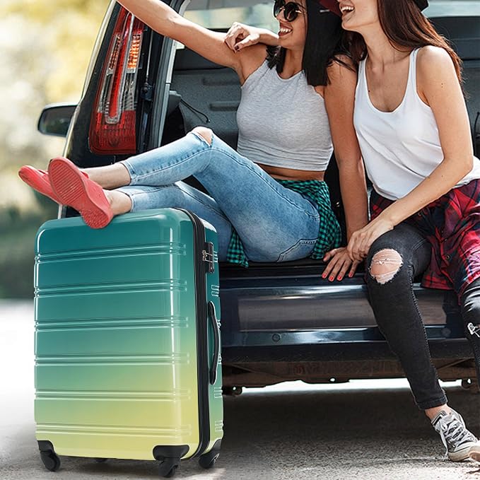Merax Luggage Sets 3 Piece, Hardside Expandable Suitcase Set - Image 8