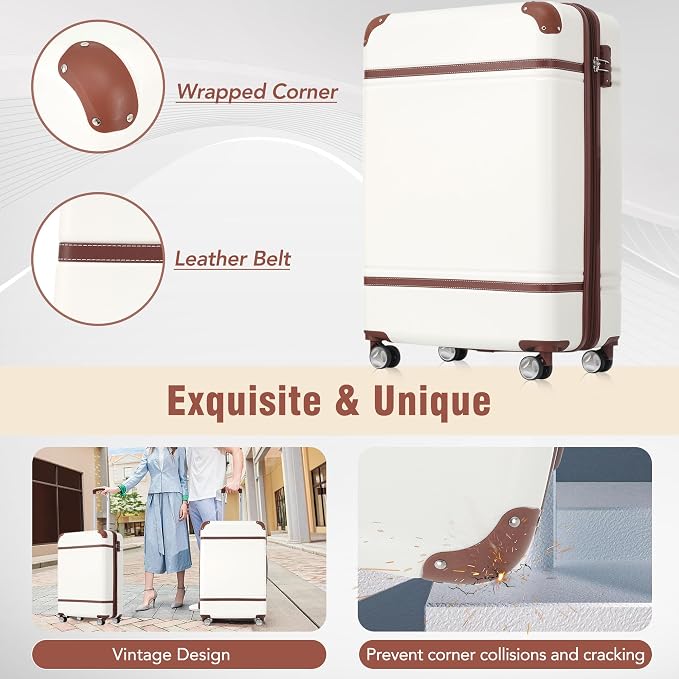 Merax Luggage Set 2 Piece Suitcase Set - Image 6