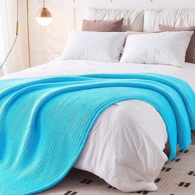 L'AGRATY Knitted Weighted Blanket - Image 3
