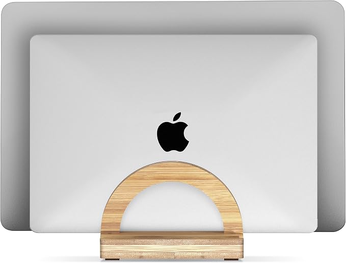 Kothar Premium Wood Vertical Laptop Stand by Kothar
