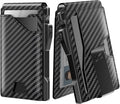typecase Tactical Wallet for Men Card Holder: Pop Up Card Case, Genuine Leather by typecase