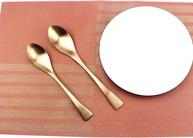 24-Piece Flatware Set, Extra Thick Heavy Duty - Image 7