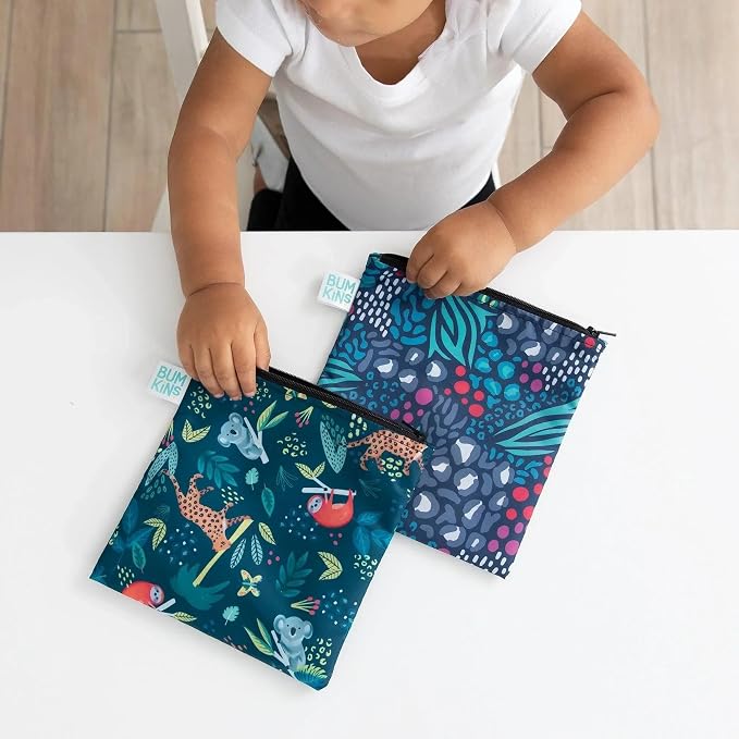 Bumkins Reusable Sandwich and Snack Bags, - Image 5