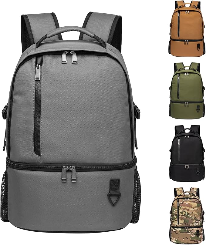 TUGUAN Insulated Cooler Backpack 38 Cans Double Deck Leakproof Lightweight Soft by TUGUANtravelgymbag