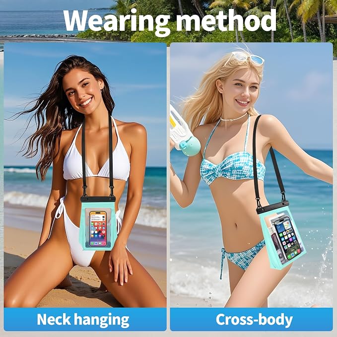 Large Waterproof Phone Pouch, Cell Phone Dry Bag - Image 7