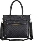 Kenneth Cole REACTION Chelsea Quilted Chevron 15" Laptop & Tablet Business Tote by KennethCole