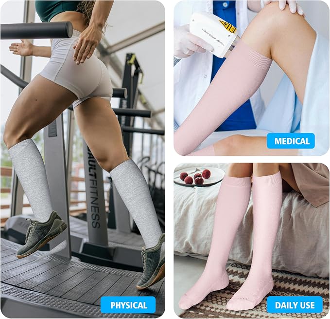 LEVSOX Thick Cotton Compression Socks - Image 7