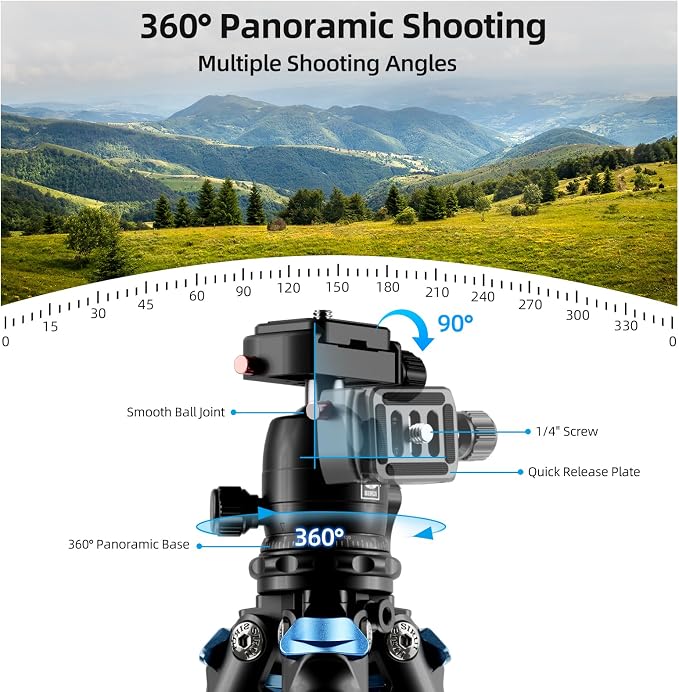 SIRUI Carbon Fiber Travel Tripod - Image 5