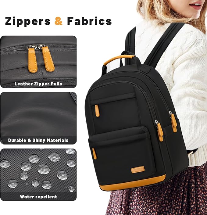 mygreen Stylish and Multifunctional Women's Laptop Backpack - Image 6