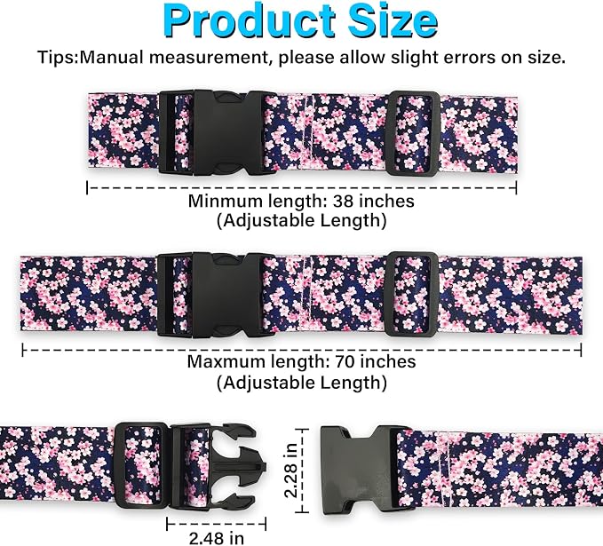Luggage Straps for Suitcases TSA Approved, Luggage Identifiers for Suitcase - Image 3