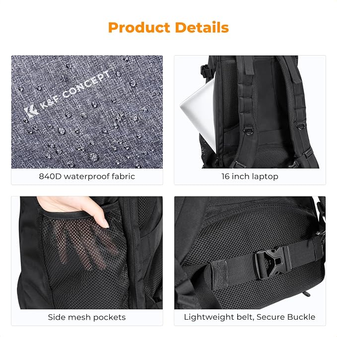 K&F Concept Camera Backpack, Camera Bags - Image 5