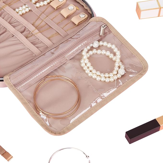 BELALIFE Travel Jewelry Organizer, Portable Storage Case - Image 7