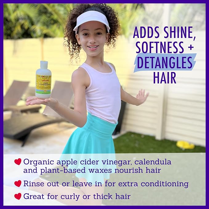 California Baby Calendula Baby Shampoo and Conditioner Set | 100% Plant-Based | - Image 4
