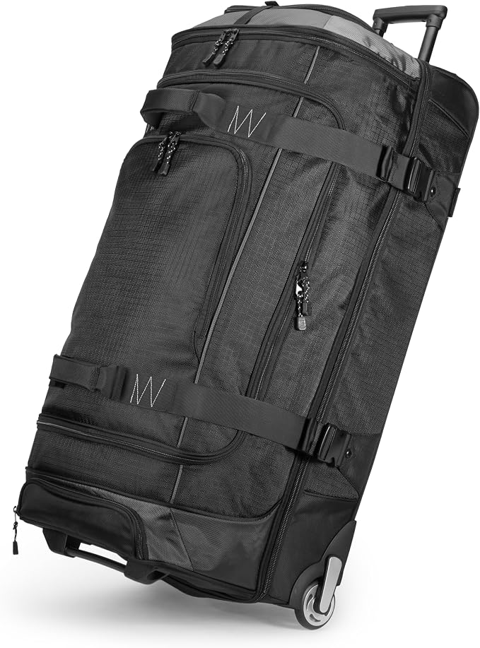 Amazon Basics 30-Inch Large Rolling Duffle Bag by AmazonBasics