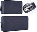 2-Pack Portable Storage Pouch Bag, Universal Electronics Accessories Case Cable by imComor