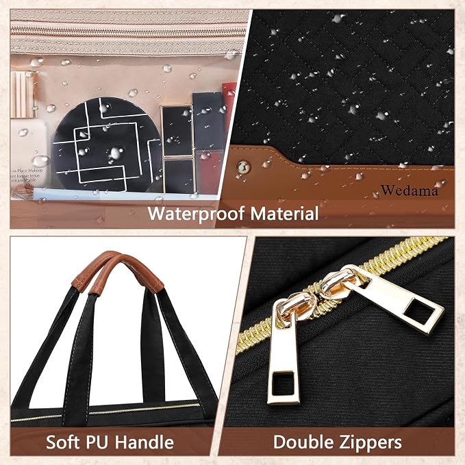 Wedama Toiletry Bag for Women, Hanging Travel Toiletry Bag - Image 6