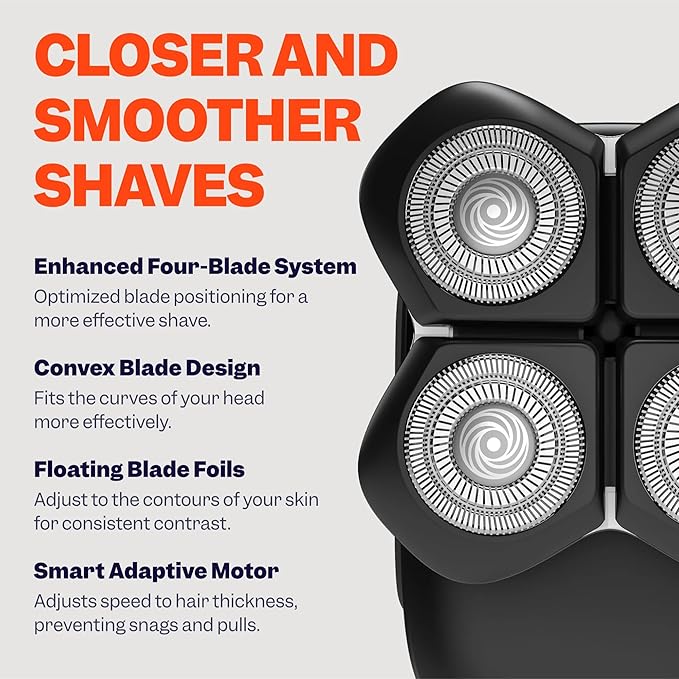 Freebird FlexSeries Pro Electric Head & Body Shaver - Image 4