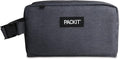 PackIt Freezable Snack Box, City Charcoal, Built by PackIt