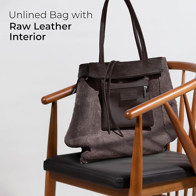 Italian Calf Leather Tote for Women - Image 5