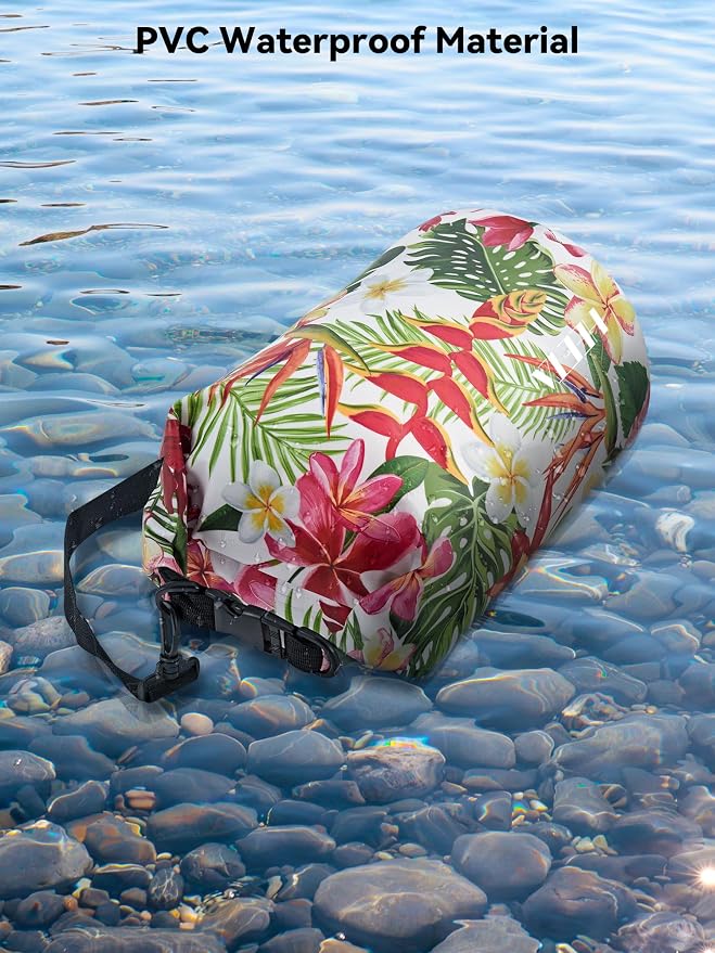 HEETA Waterproof Dry Bag for Women Men 5L/10L/20L/30L/40L Roll Top Lightweight - Image 3
