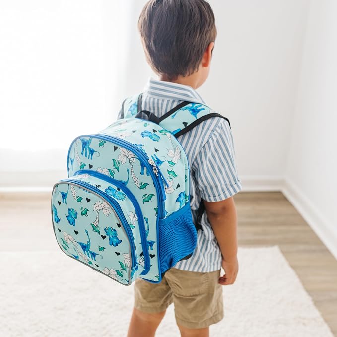Wildkin JumpOff Jo 12-inch Kids Backpack – Lightweight, Durable Toddler Bag - Image 2